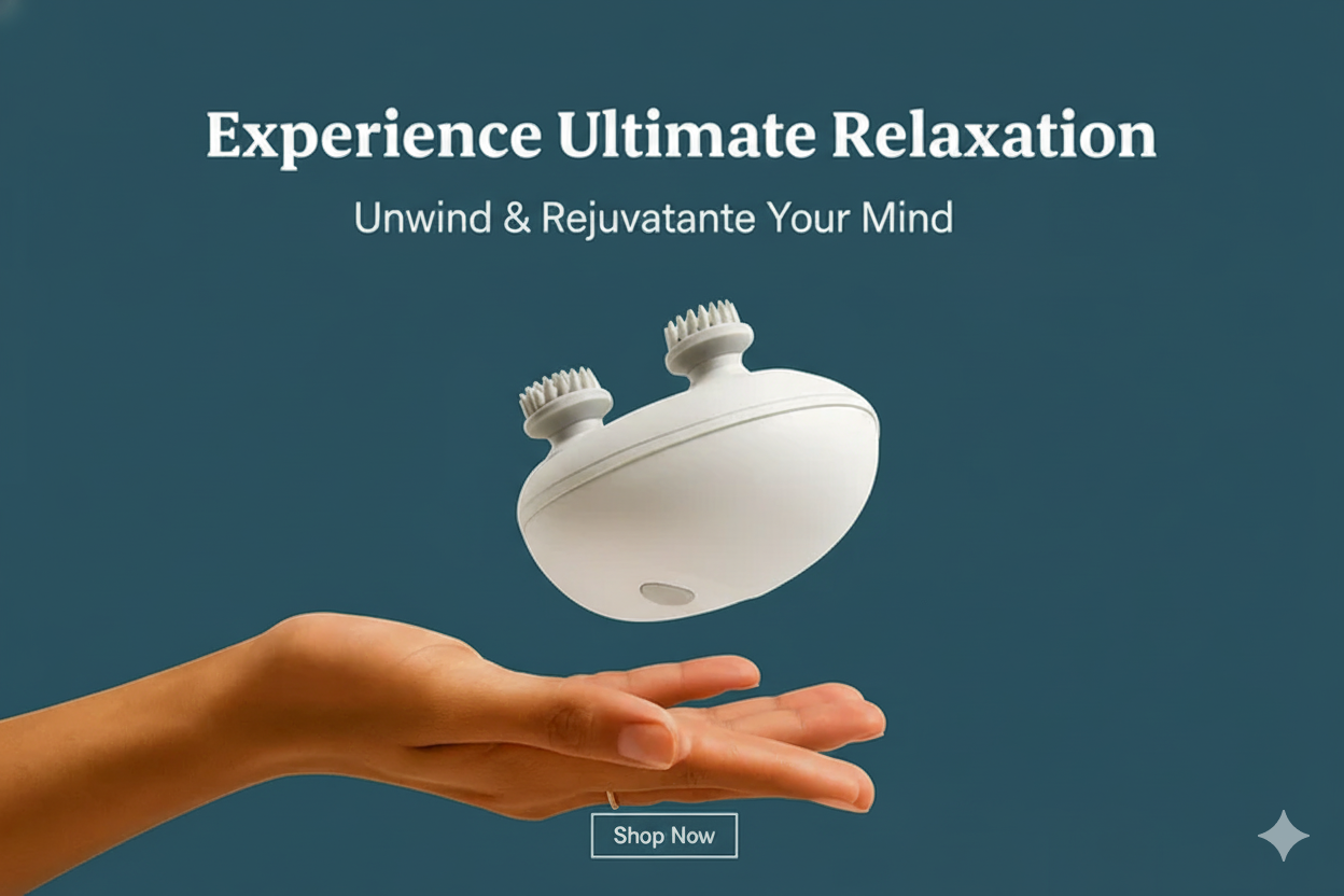 PulsePro™ Smart Electric Scalp & Body Massager — For Humans & Pets