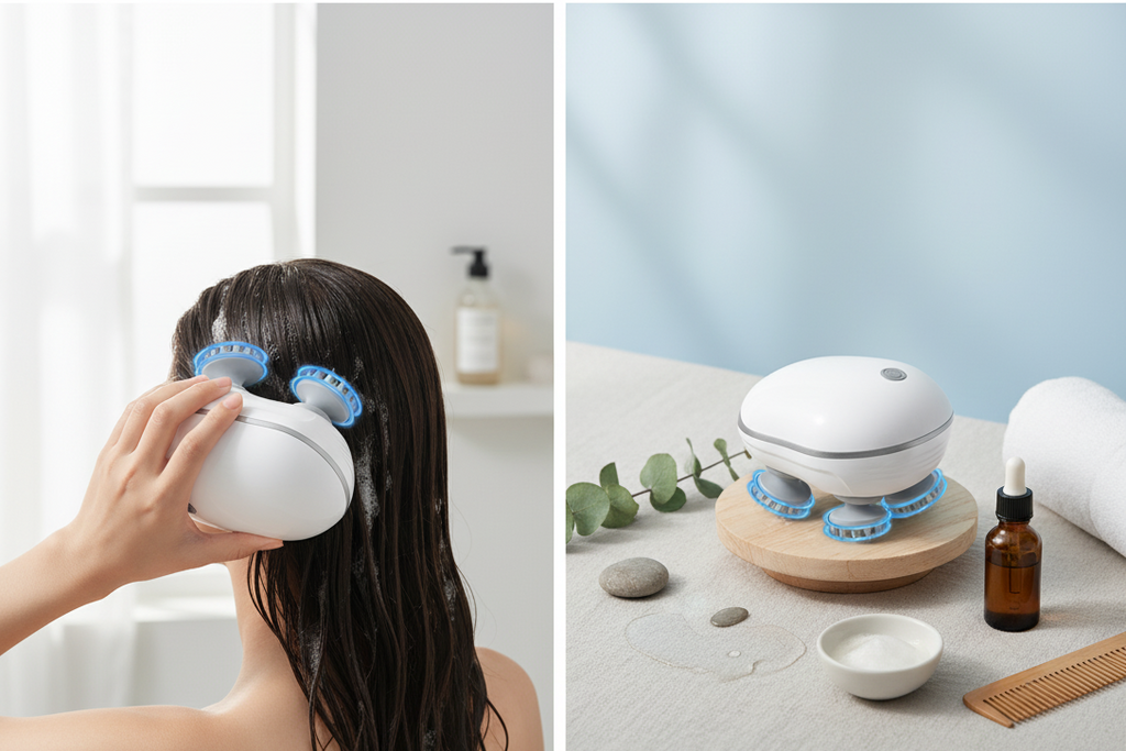 PulsePro™ Smart Electric Scalp & Body Massager — For Humans & Pets